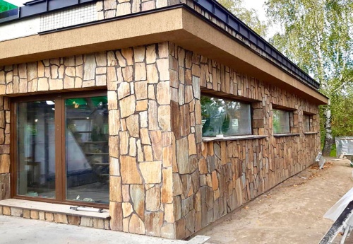 Плитняк кора дерева для фасада купить в Магаданской области