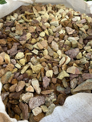 Златолит персиковый декоративная каменная крошка купить в Магаданской области