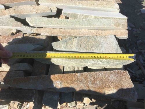 Горбушка златолит золотистый для облицовки купить в Магаданской области