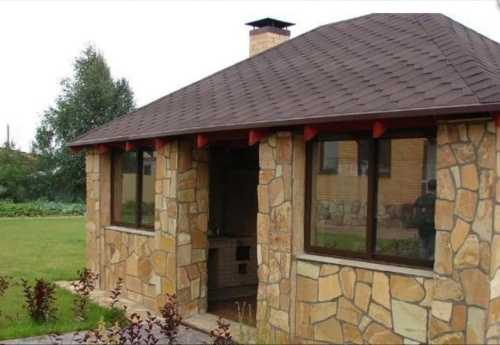 Плитняк златолит жёлтый для фасада 1,5-3 см купить в Магаданской области