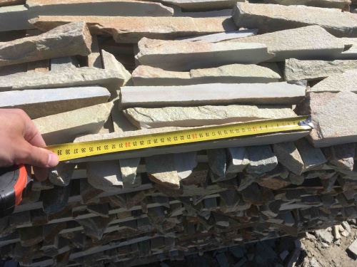 Горбушка златолит золотистый для облицовки купить в Магаданской области