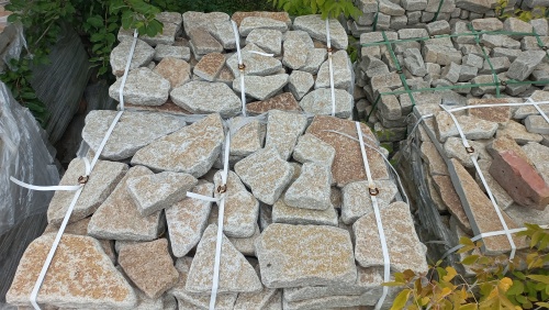 Гранитный плитняк галтованный для парковки купить в Магаданской области