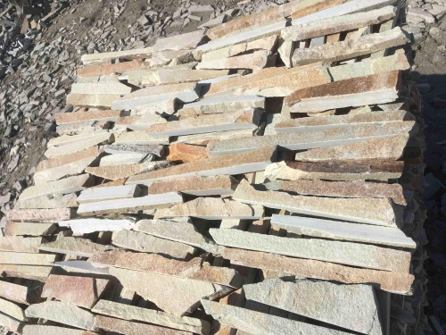 Горбушка златолит золотистый для облицовки купить в Магаданской области