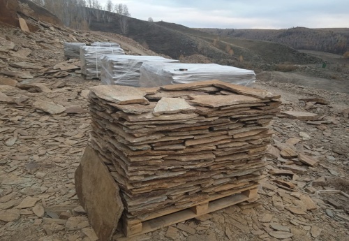 Плитняк кора дерева для цоколя, отмостки купить в Магаданской области